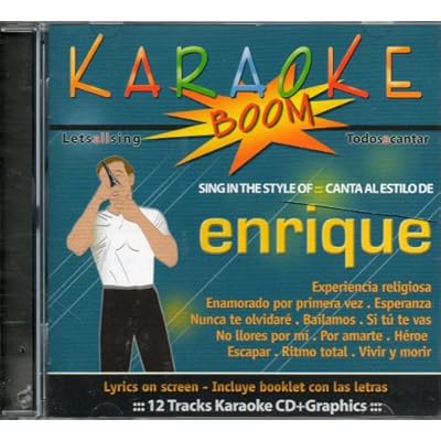 Karaoke: Canta Al Estilo De Enrique