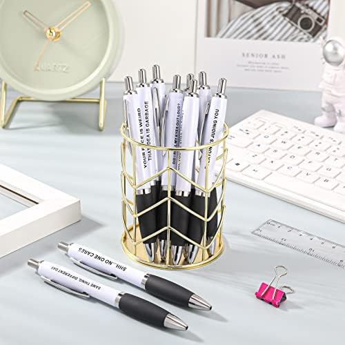 Xinzistar 10 Pack Ballpoint Pens Multi Tool Pens Novelty Pens Funny Pen Set Stress Head Pen Personalised Gifts for Anniversary or Any Gift Idea