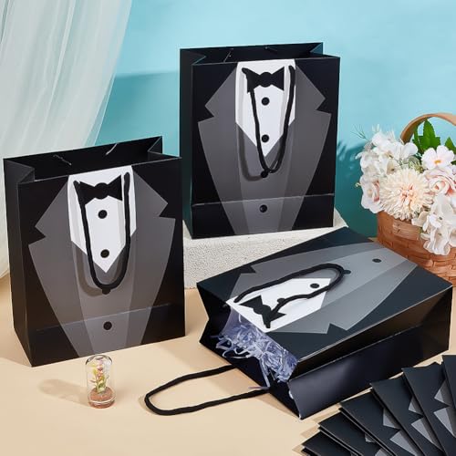 Sac cadeau papier rigide pour éviter les déchirures emballage solide de mariage