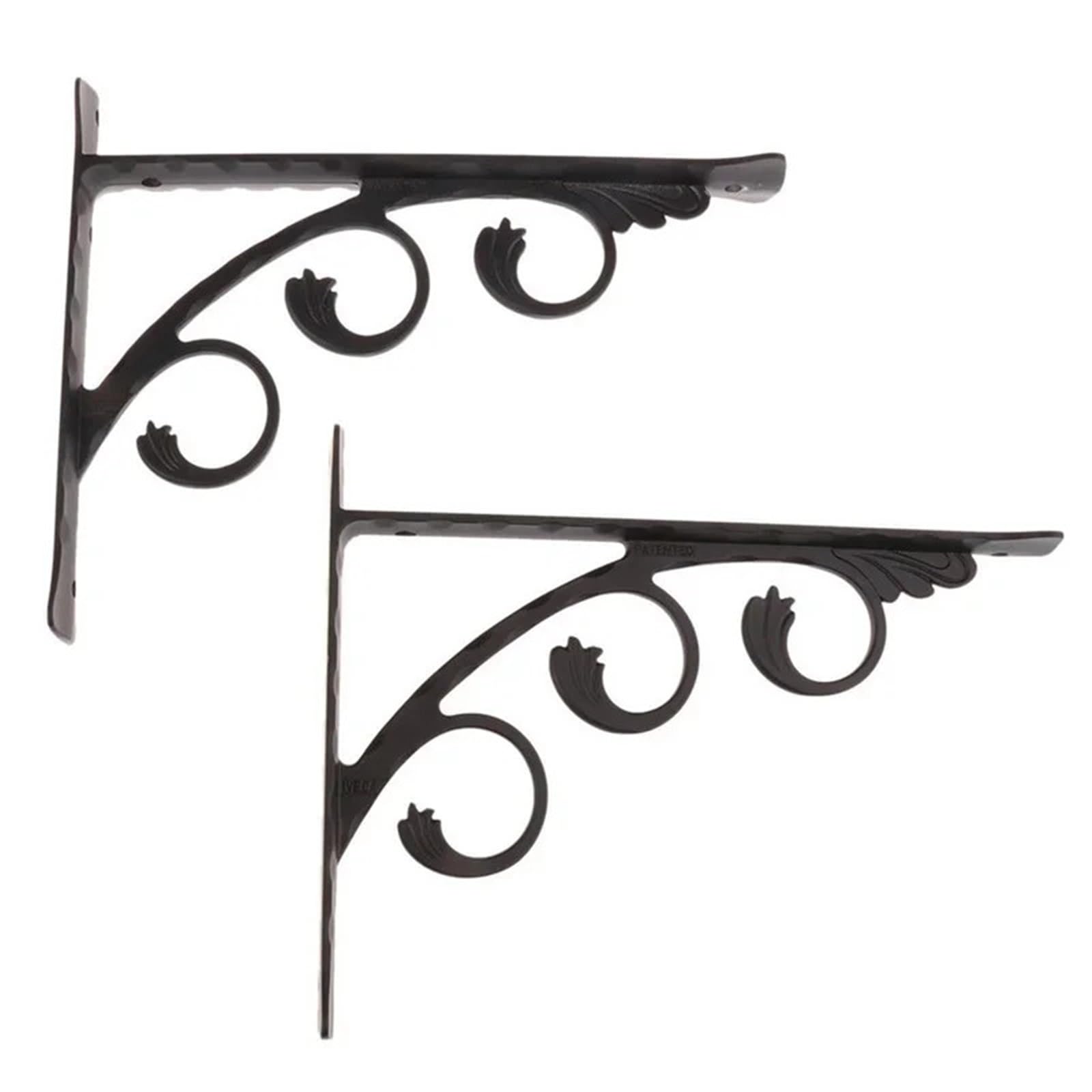 Staffe Metalliche 1 paio di staffe for mensole galleggianti in metallo ad angolo retto montate a parete for spazio librerie da banco lavoro tavolo fai te