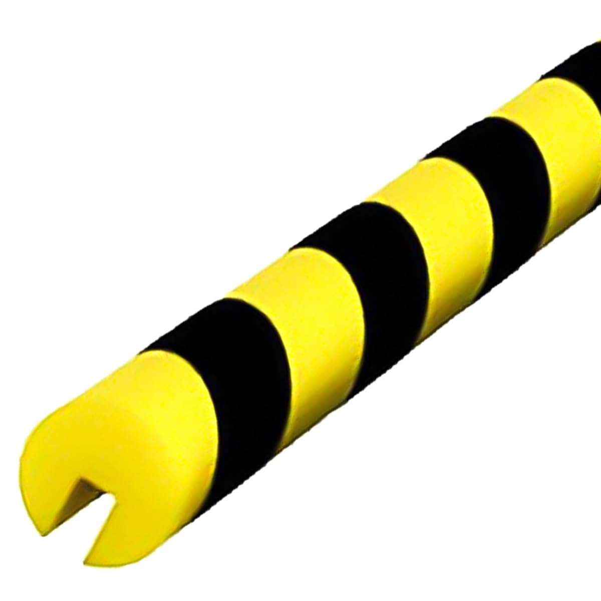 Protecteur de Bord en Mousse Jaune Noir, 39" de Long