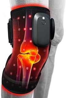 PEEWF Red Light Therapy for Knee Pain, Knee Light Therapy Pad with Heat for Arthritis Elbow Joint, 28 Red Light LEDs 660nm...