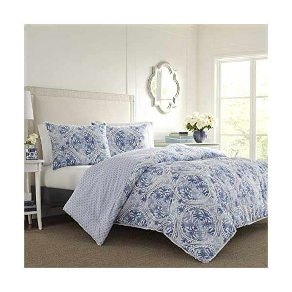Laura Ashley Home Mila Collection Comforter SetUltra Soft All Season