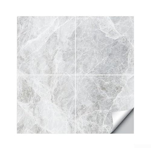 Self-Adhesive Marble Look PVC for TILE Covering For Kitchen Bathroom Walls Floors Waterproof Oil Proof Scratch Resistant Upgrade(C F)