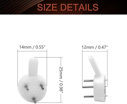 Miniatura 2 de MroMax 80 ganchos de pared dura para herrajes, ganchos de pared de hormigón, ganchos invisibles para uñas, sin rastro, ganchos de estuco para colgar