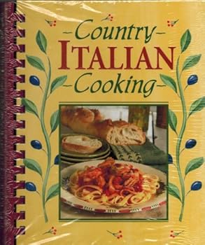 Hardcover Country Italian Cooking Book