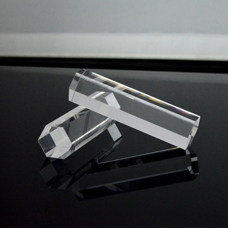 Generic Xuanthang C5AC Optical Glass Hexagonal Prism Teaching Light Spectrum Physics & Photo Photography Cylindrical Prism School