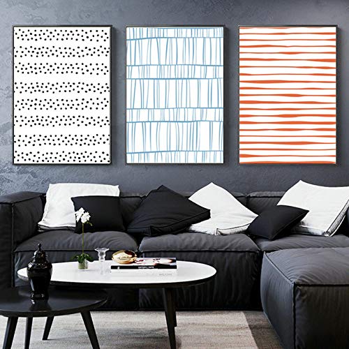 Art Prints Géométrique pour Salon Moderne et Minimaliste