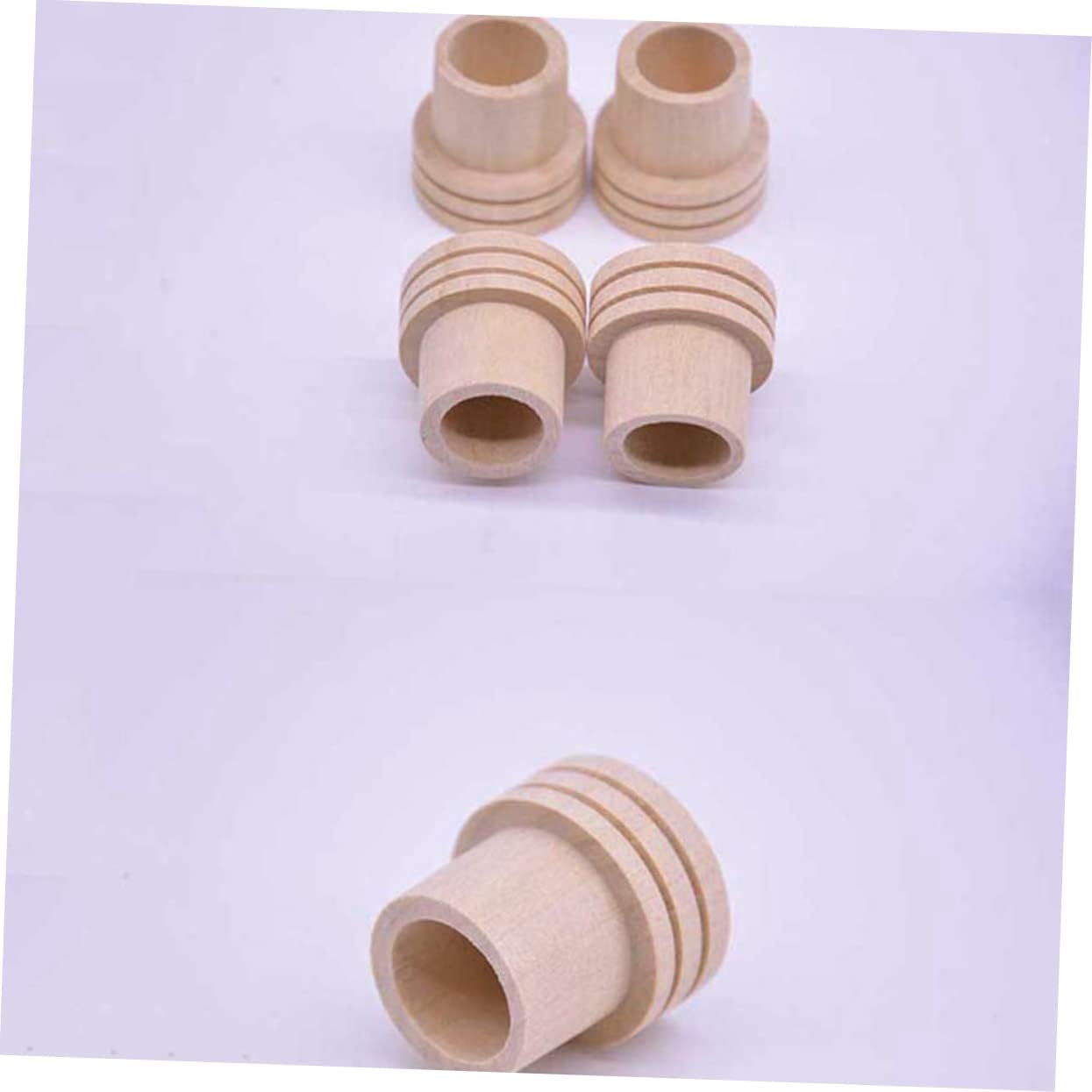 20pcs Moxa Extinguisher for Moxibustion Fire Safety Tool Wooden Design Easy to Use for Moxa Sticks Health Beauty Accessory