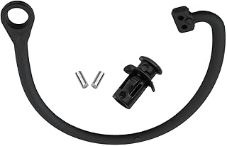 Car Fuel Tank Cap Tether Strap Replacement Cable Cord with Installation Pins for For Volkswagen Jetta For Golf MK4 MK6 For Audi A3 A4 A6 Q5 Q7 1998-2018 Black