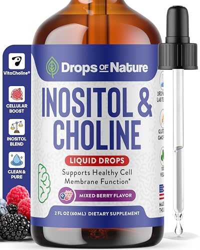 Inositol & Choline Liquid Drops – Vegan