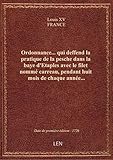 carrera digital 132  Ordonnance... qui deffend la pratique de la pesche dans la baye d\'Etaples avec le filet nommé carrea