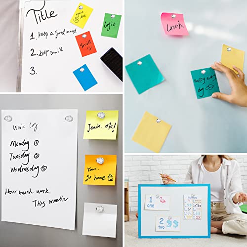66Pcs Magnetic Push Pin Magnet, Push Pin Magnet, Fridge Magnet Magnetic Thumb Tacks For Kitchen, Refrigerator, Office, School, Whiteboard #TOP6
