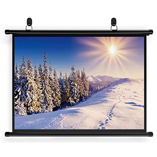 Amazon | BDFEHUY 壁掛け式プロジェクタースクリーン 60-100インチ4:3