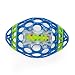 Oball Grab & Rattle Football Baby, Blue/Green