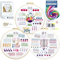 xiruiubao Kit Bordado Principiantes, Kits Para Bordar Inicio,