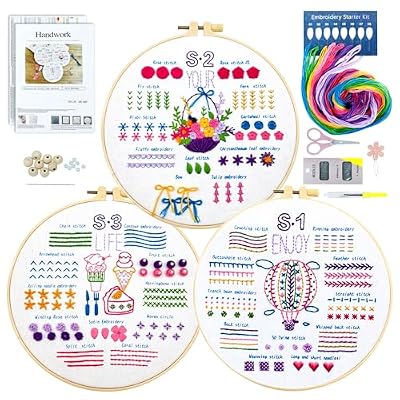 xiruiubao Kit Bordado Principiantes, Kits Para Bordar Inicio, Embroidery Kit, Punto de Cruz Completo para Adultos, Bricolaje Manualidades | Ya disponible en tu tienda friki favorita! En mundofriki.es! xiruiubao Kit Bordado Principiantes, Kits Para Bordar Inicio, Embroidery Kit, Punto de Cruz Completo para Adultos, Bricolaje Manualidades | Ya disponible en tu tienda friki favorita! En mundofriki.es!