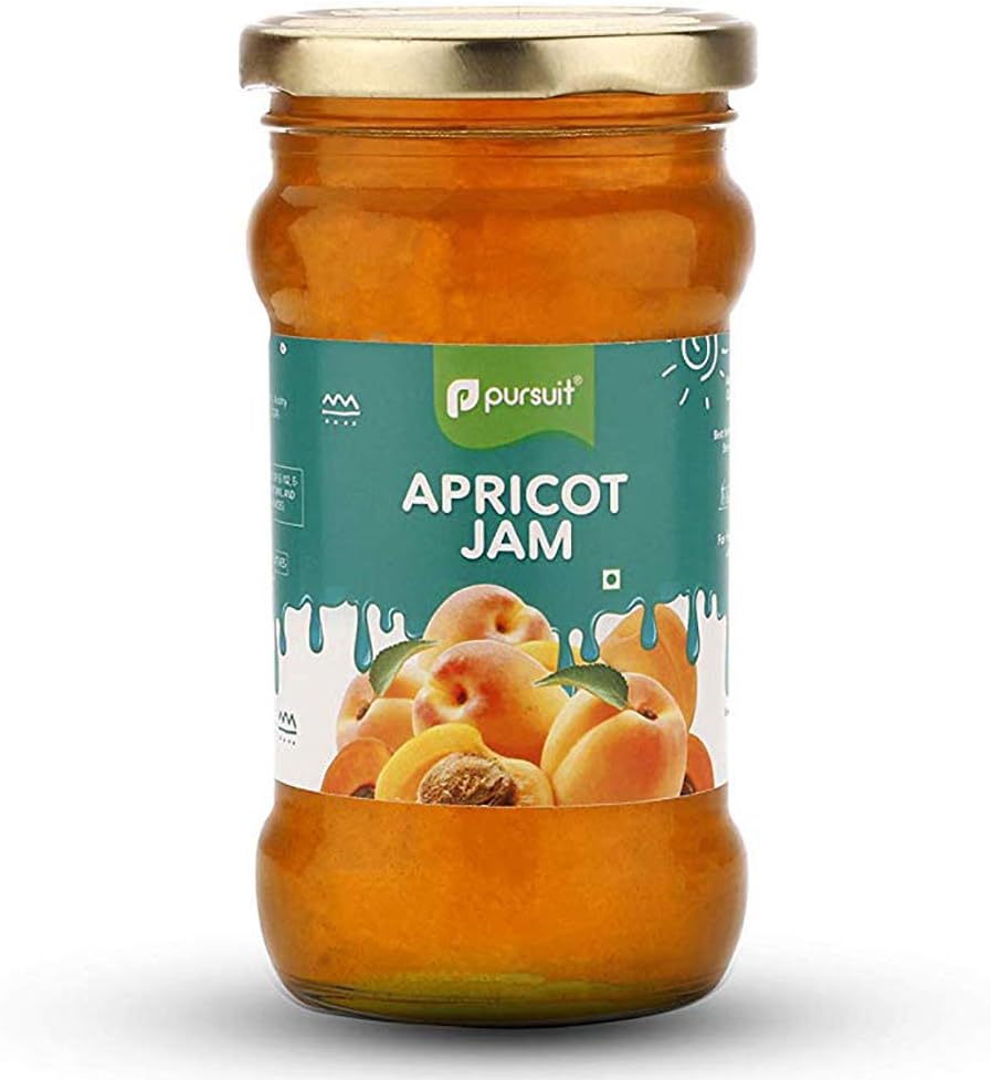 Pursuit Apricot Jam with Real Fruits - 370Gm