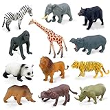🐻【Vielseitig Einsetzbar】Diese Waldtierfiguren sind für Lehrer, Kinder, Sammler und Tierliebhaber konzipiert und eignen sich auch für Bildungszwecke, kreatives Spielen, Badespielzeug, Babypartys und Bastelarbeiten. Sie können auch als Kuchendekoration verwendet werden. Durch ihre niedlichen und verschiedenen Tierfiguren sind sie eine tolle Ergänzung für das Bücherregal, den Schreibtisch und das Zimmer der Kinder und sind es wert, gesammelt zu werden.