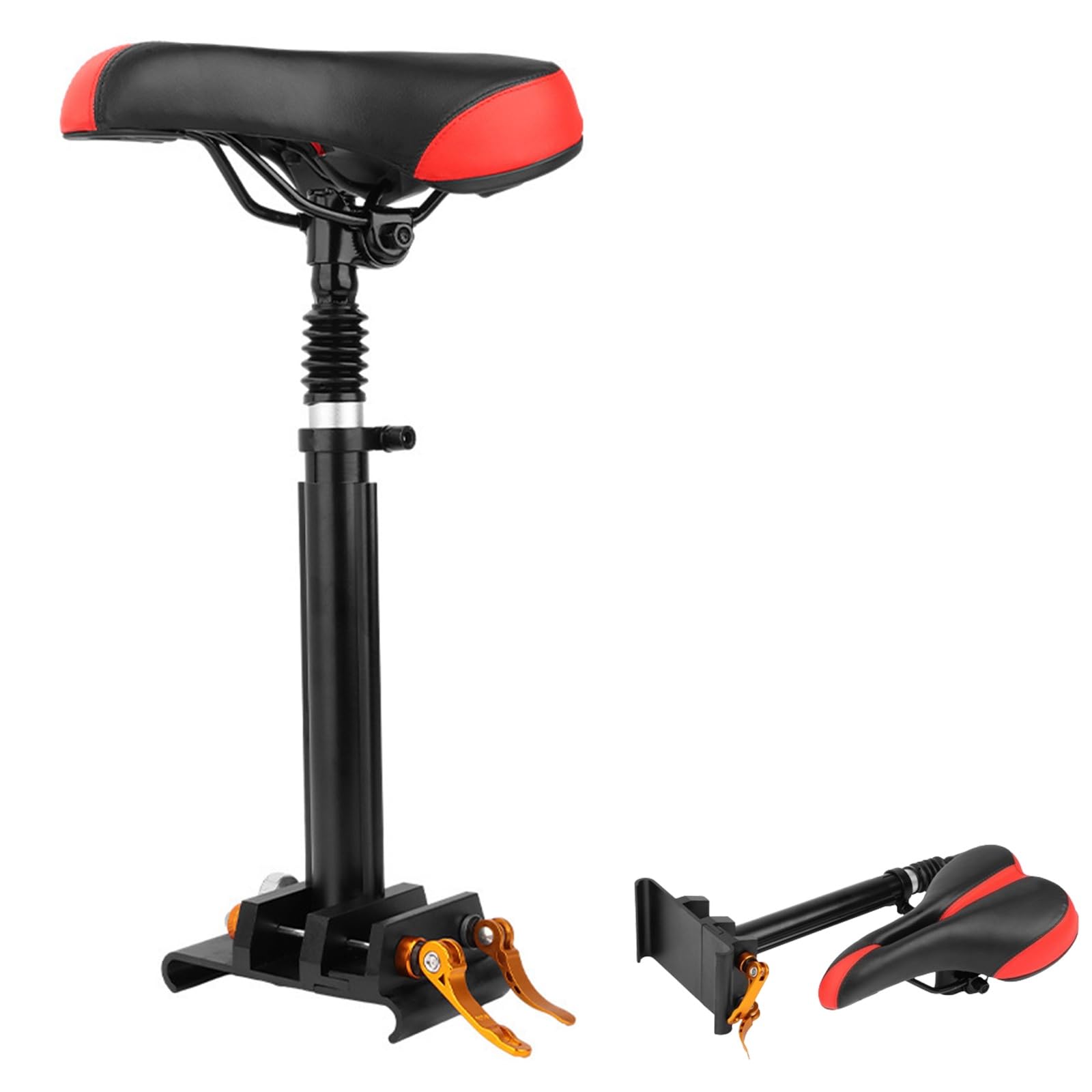 Sellino Monopattino Elettrico, Sellino Monopattino Elettrico Con Funzione Di Sollevamento, Sedile Monopattino Universale Pieghevole per Un Maggiore Comfort Di Guida