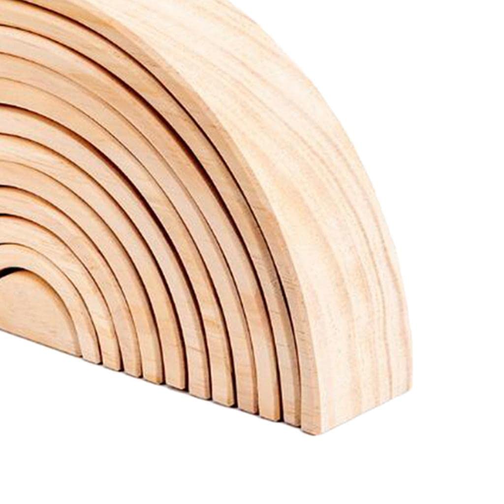 harayaa 12 unità di Blocchi per Bambini, Blocchi Colorati Iris, B