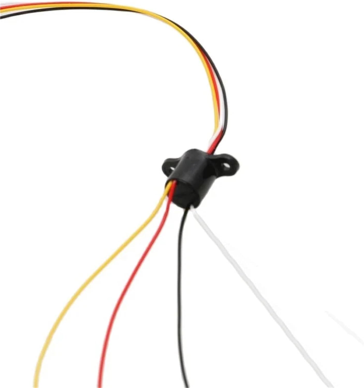 Mini Conductive Slipring Dia.8.5mm 4CH Wires 1A Electric Brush Collecting Slip Ring 200RPM Rotary Joint Connector Voltage 36V