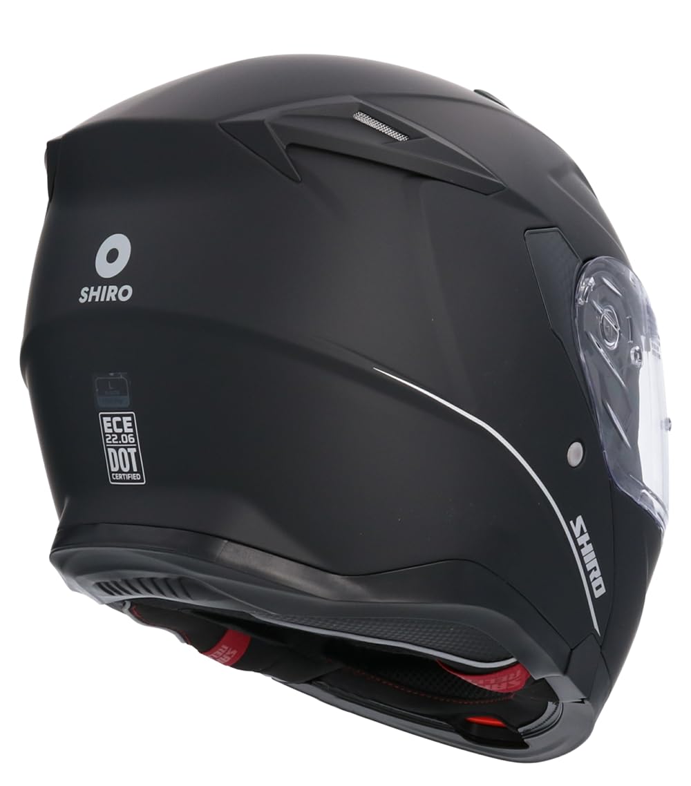 Shiro Helmet Casco Modular FF950 Discover Negro Mate (L 59/60)