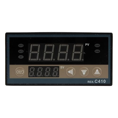 Miniatura 9 de REX-C410 96x48 AC 100-240V termopar RTD entrada digital PID controlador de temperatura (SSR salida 1 alarma)