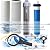 Ro/di Reverse Osmosis Aquarium/reef System 4 Stage Manual Flush Valve 100 Gpd