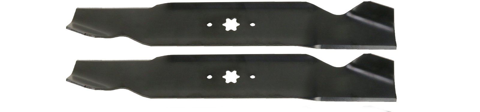 2 Pack – Estados Unidos cortacésped cuchillas para MTD 742 – 0610, 942 – 0610, Bolens 942 – 0610, Troy-Bilt 742 – 0610, Massey Ferguson