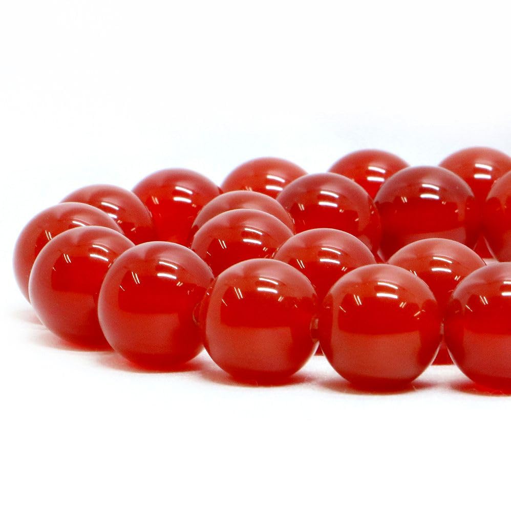 Amazon.co.jp: 1粒売り レッドアゲート【丸玉】12mm【天然石 ビーズ