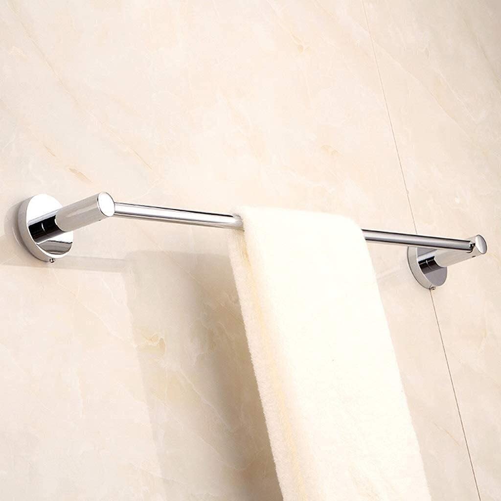 LMYSXAOZ LNNSHX Towel Rack, Stainless Steel Bathroom Wall-mounted Shower Rack (Size : 60cm) (60cm)