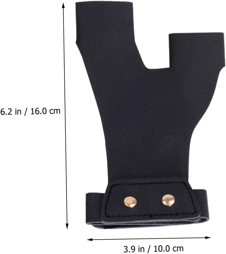 Professional Archery Set Finger Protector Archery Protective Arm Guards Shooting Gear Made of Thickened Material for Outdoor Sports
