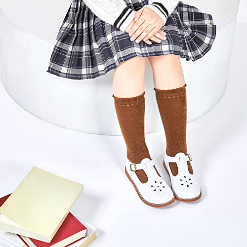 Image of Felix & Flora Toddler Little Girl Mary Jane Dress Shoes - Ballet Flats for Girl Party School Shoes
