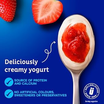 Müller Corner Strawberry Yogurt 136g PMP 80p | Case of 6