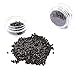 Neitsi Nano Rings Beads for Nano Tip Remy Hair Extensions (500pcs, Black)