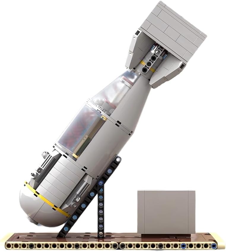 WWII Historic Bomb Building Model Set, Collectible Educational Mechanical Model Static Version/407PCS