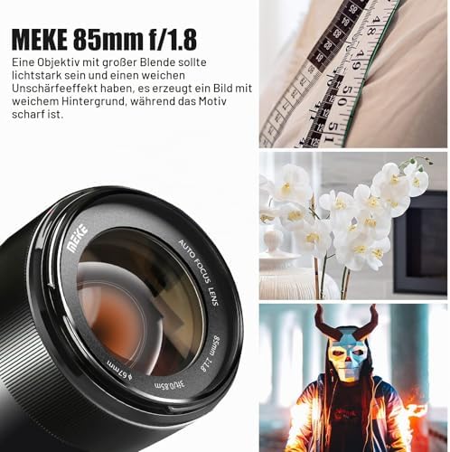 Objektyvas Meike 85mm Canon EF — nuotrauka 5