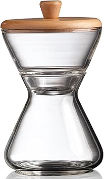 CHEMEX - Hand Blown Glass Cream & Sugar Set