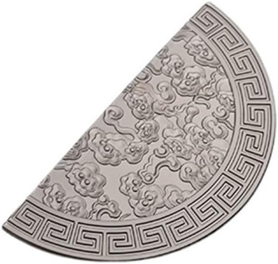 Sliding Door Single Hole Chinese Style Handle Antique Cabinet Door Handle Wardrobe Handle Drawer zinc Alloy Cabinet Door Handle (Size : 664 Small Pearl Black 64)