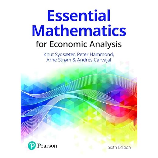 Essential Mathematics for Economic Analysis