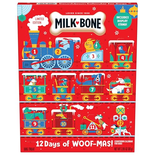 Milk-Bone Holiday 12 Day Treat Calendar, 2.85 oz Box