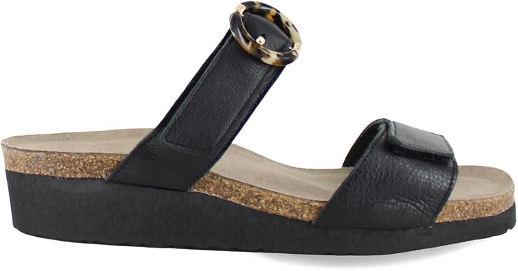 NAOT Footwear Womens Anabel Sandal | Leather, Cushioning, Casual, Buckle