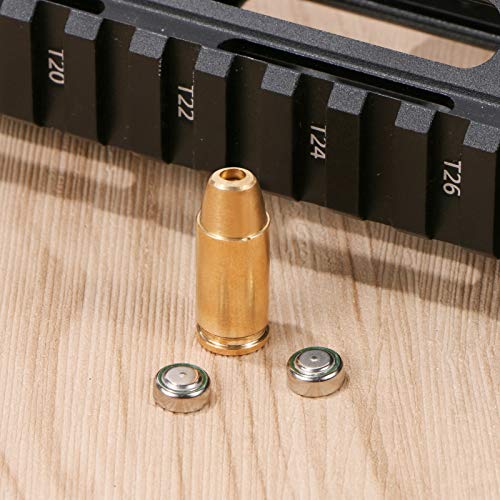 Xoobiu Bore Sight Hunting Red Laser Zeroing Sight Boresighter With Batteries (.45) #TOP5