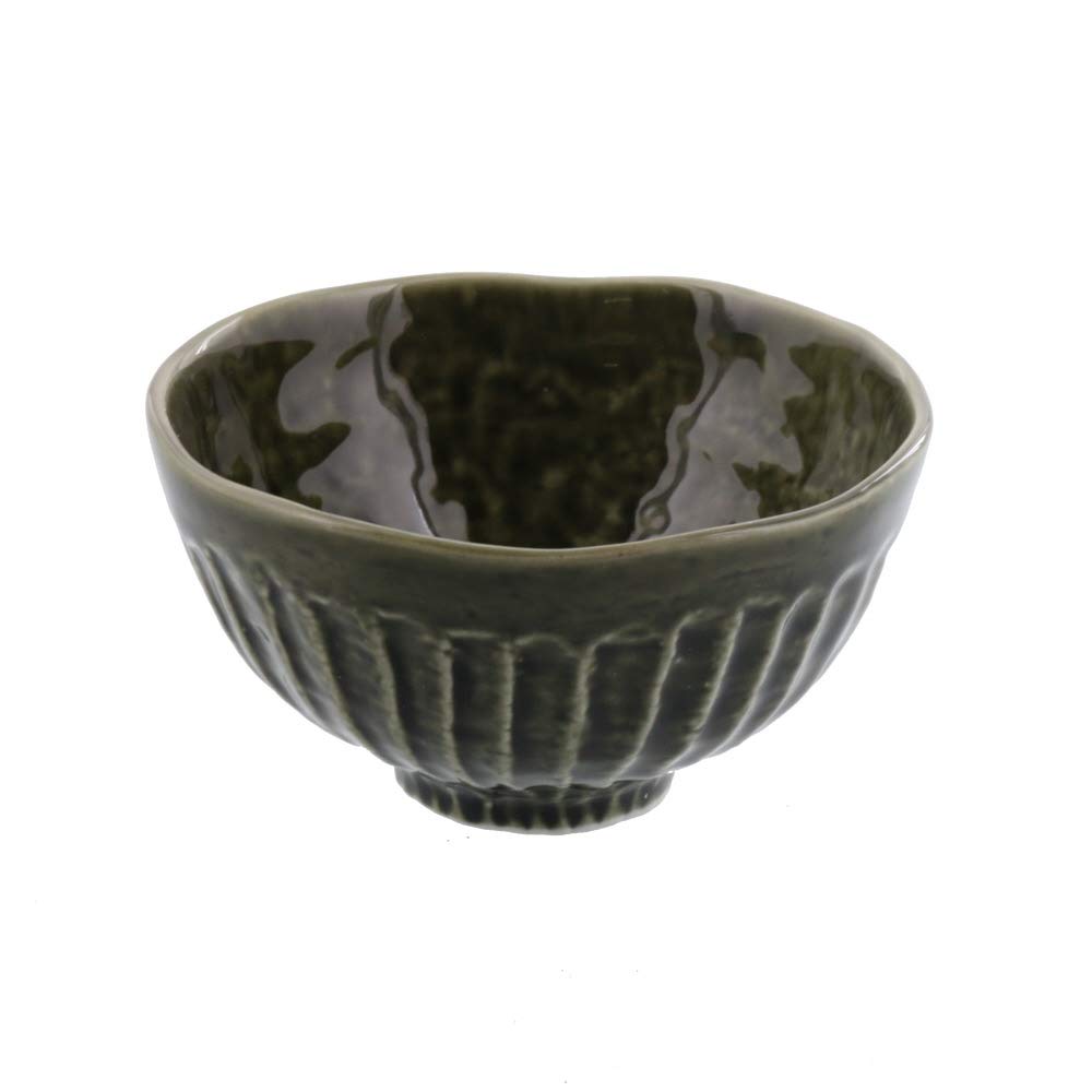 Tableware Ice ic-014-04 Rice Bowl, Oribe Japanese Dinnerware, Dishwasher Safe, Microwave Safe : Home & Kitchen