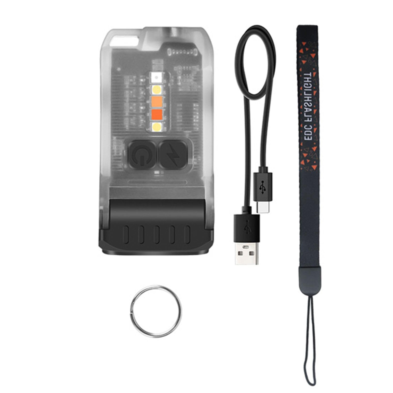 Torcia a LED Torcia Piccola Clip Cappello Torcia Torcia Campeggio Tasca Torcia Impermeabile Torcia Outdoor Torcia