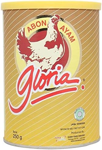 Gloria Abon Ayam - Chicken Meat Floss, 250 Gram