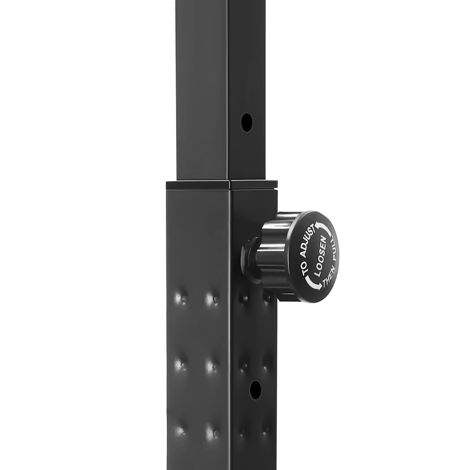 Barra per trazioni in piedi | Capacità di carico di 200 kg | Altezza regolabile 1,75-2,3 m | Con barre Dip | Pieghevole per risparmiare spazio | Power Rack