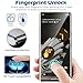 [3+1 Pack] for Google Pixel 7 Pro Screen Protector, 9H Tempered Glass, Ultrasonic Fingerprint Compatible, 3D Curved, HD Clear Scratch Resistant for Google Pixel 7 Pro 5G Glass Screen Protector