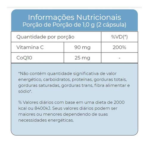 Coenzima Q10 120 Cápsulas 500mg - Dr Lair